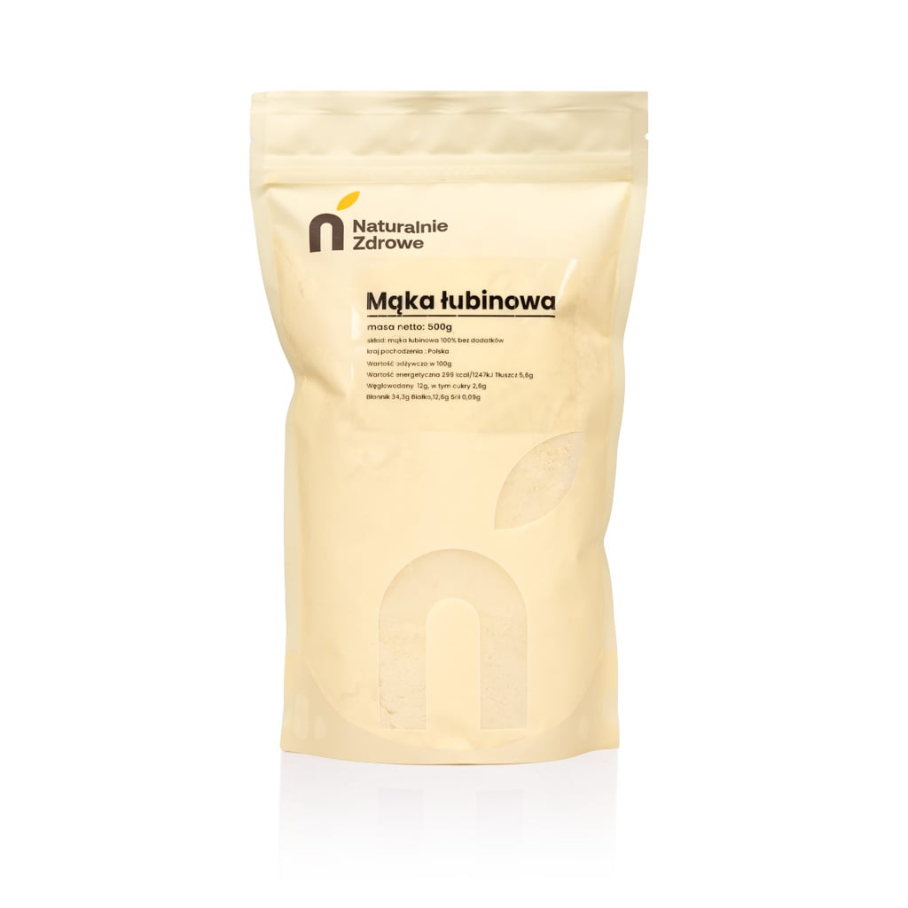 Mąka Łubinowa 500g - Naturalnie Zdrowe